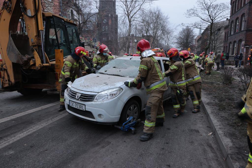 Wybuch gazu Katowice Szopienice