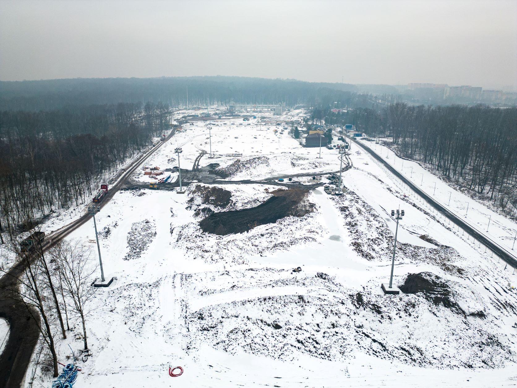 Budowa stadion miejski Katowice 2