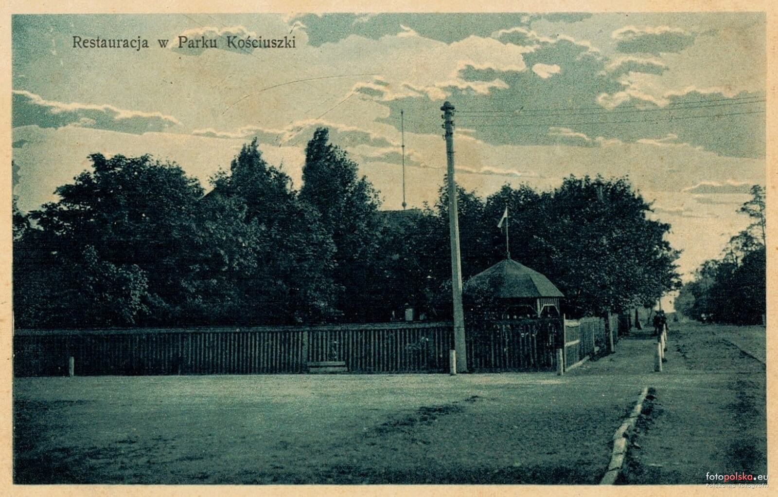 Dom Strzelecki i restauracja Südpark Lata 1925 1928 Restauracja naprzeciwko Parku Kościuszk