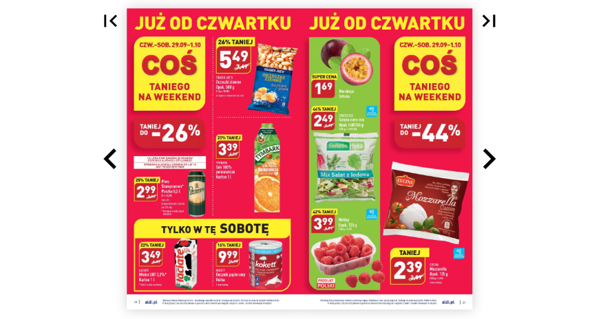 Gazetka na otwarcie ALDI Katowice Woźniczki 15