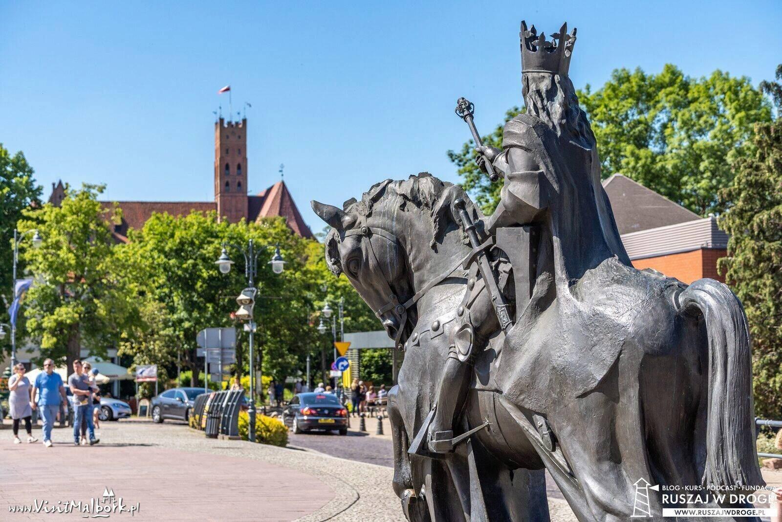 Malbork Plac Kazimierza Jagiellonczyka