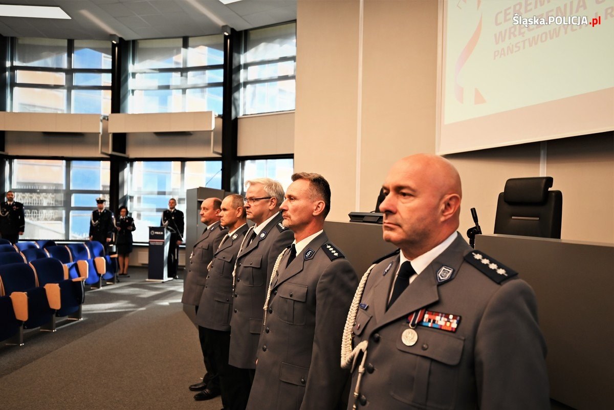 Odznaczenia policjanci Katowice 20