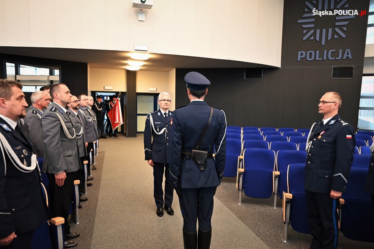 Odznaczenia policjanci Katowice 31