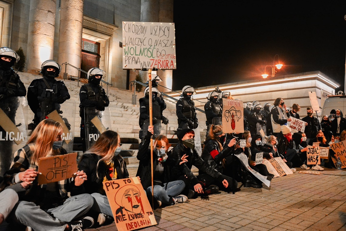 Protest kato katowice katedra