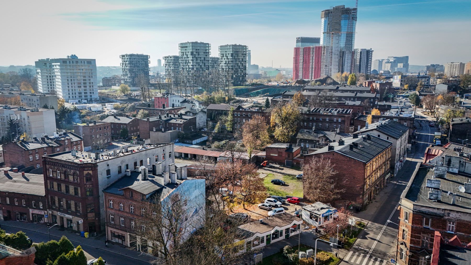 Miejsce, gdzie powstanie Centrum Himalaizmu Katowice