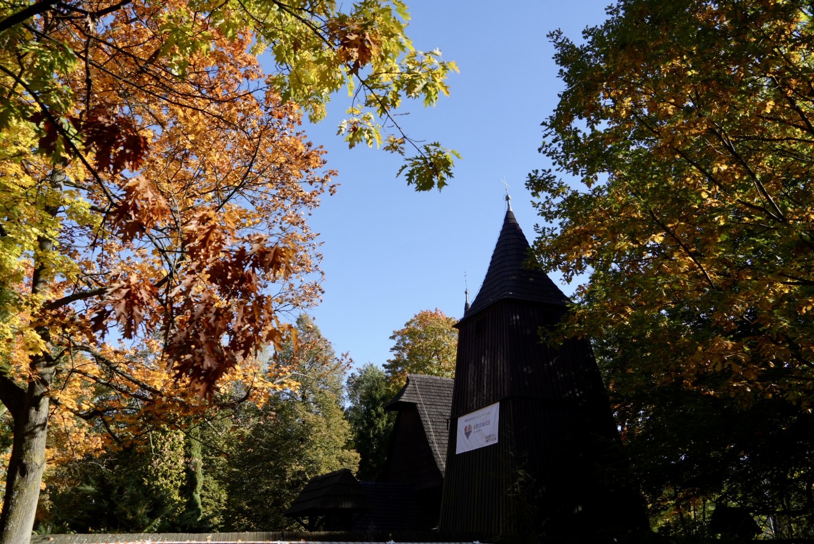 Park Kosciuszki jesien Katowice 1