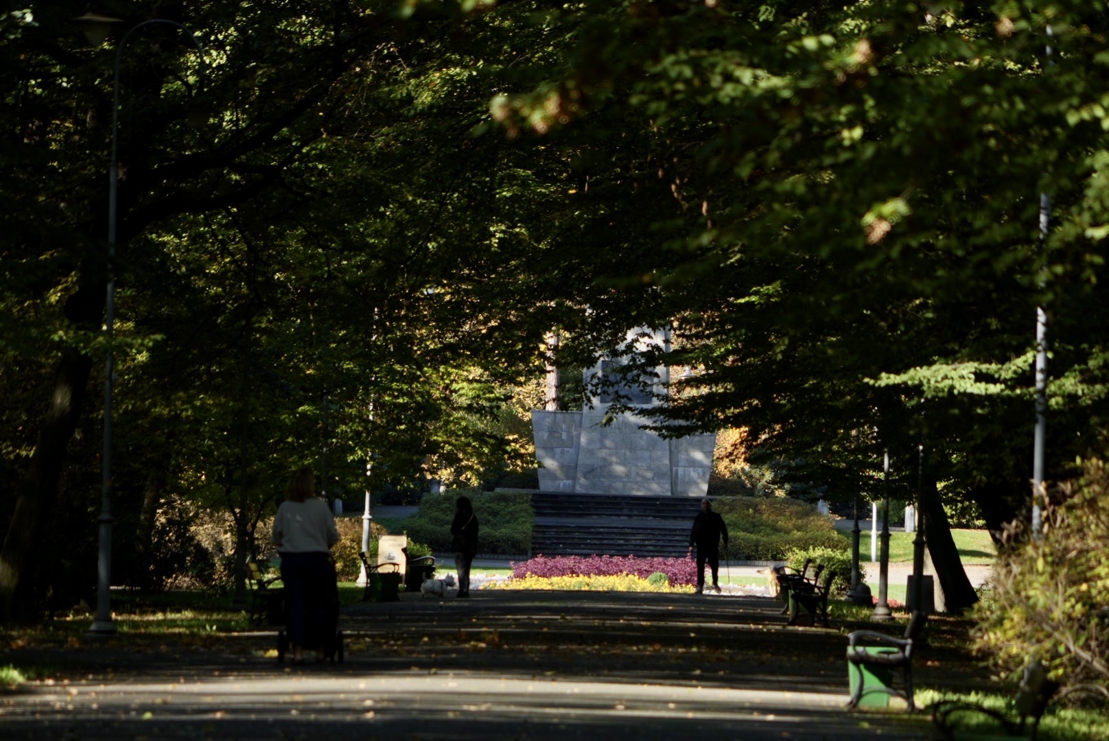 Park Kosciuszki jesien Katowice 6