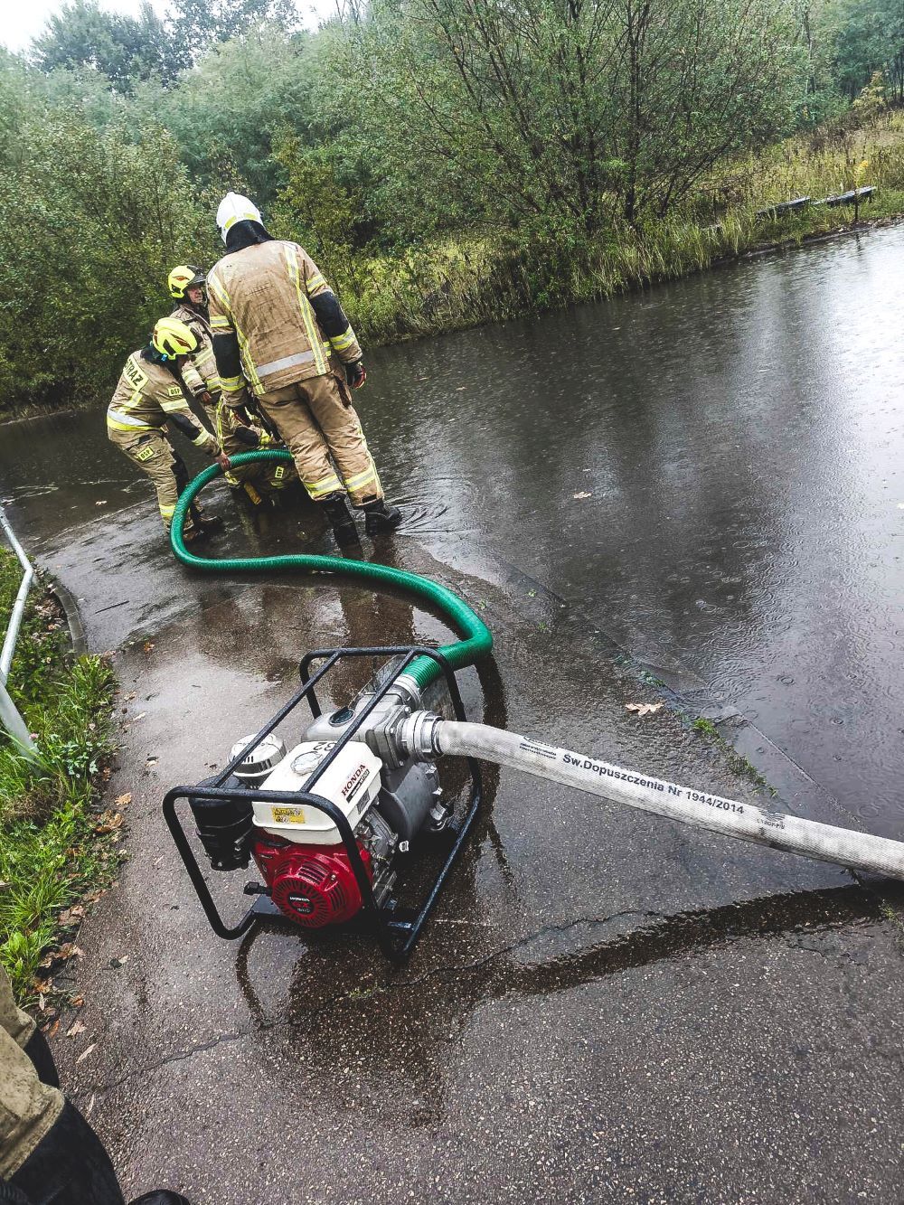 Interwencja straży pożarnej Katowice Szopienice