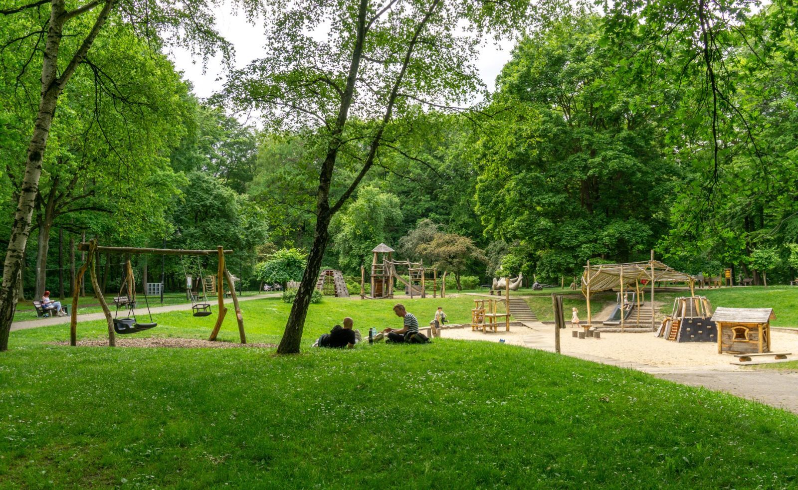 Park Kościuszki, plac zabaw