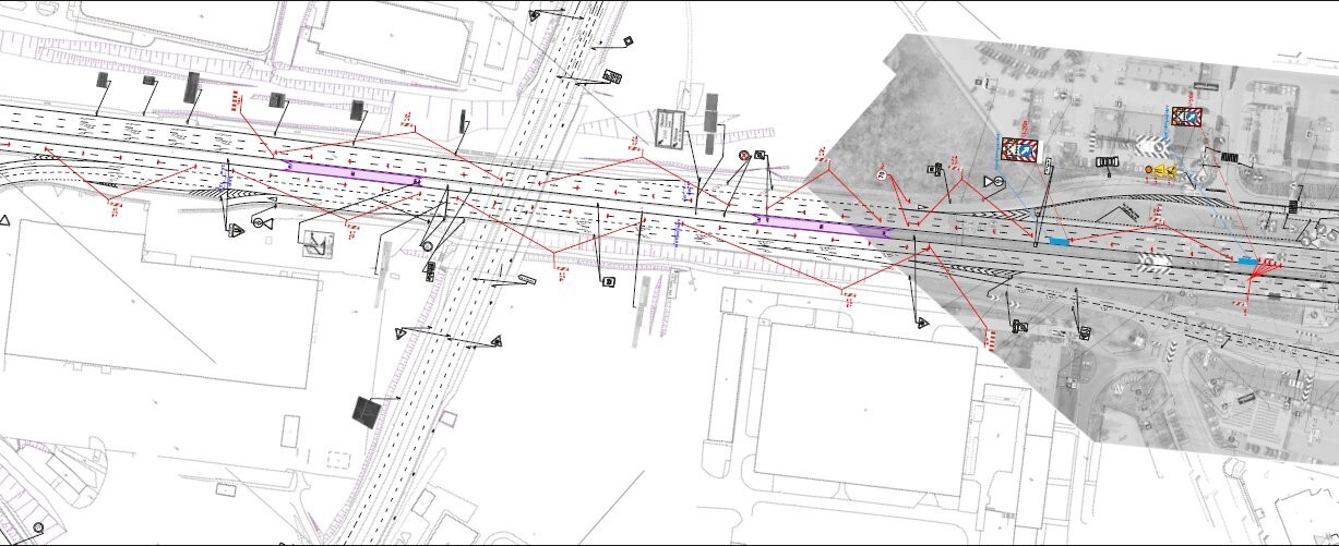 Plan drogi S86, przebudowa wiaduktów