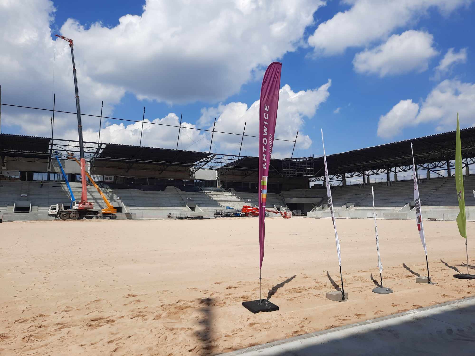 Stadion katowice budowa czerwiec 2024 08