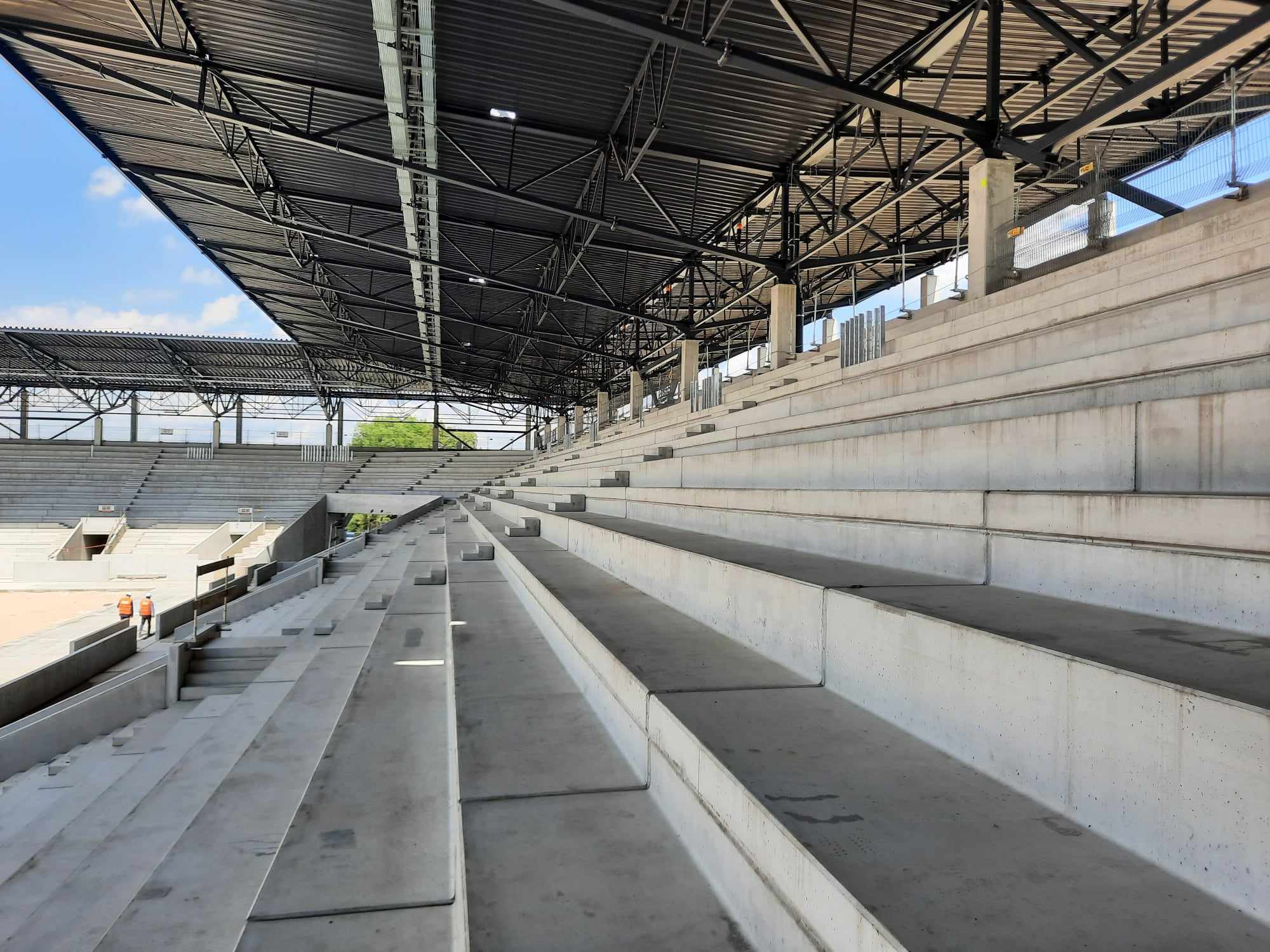 Stadion katowice budowa czerwiec 2024 19