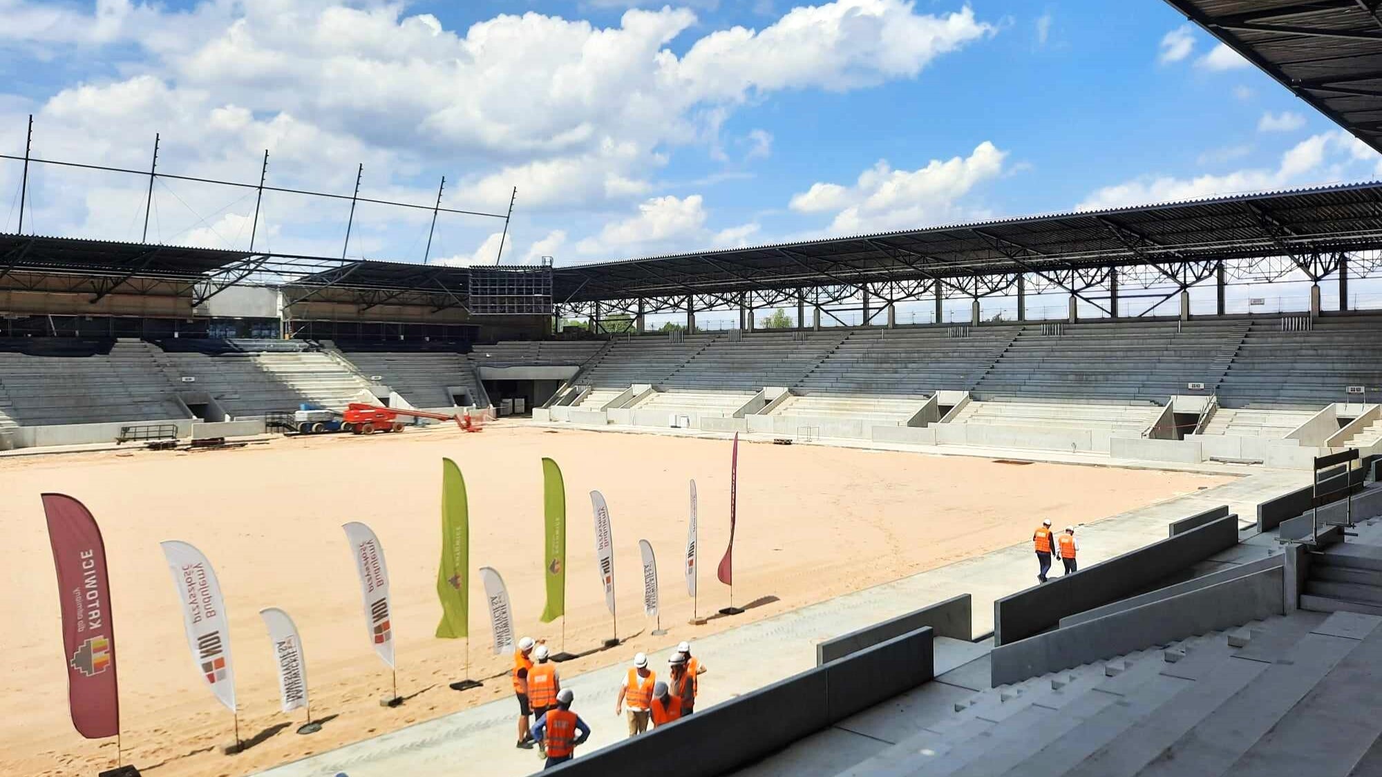 Stadion katowice budowa czerwiec 2024 30