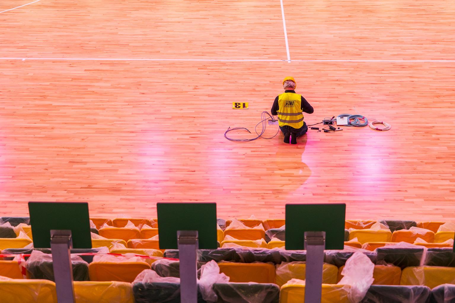 Stadion Miejski Katowice, budowa na finiszu