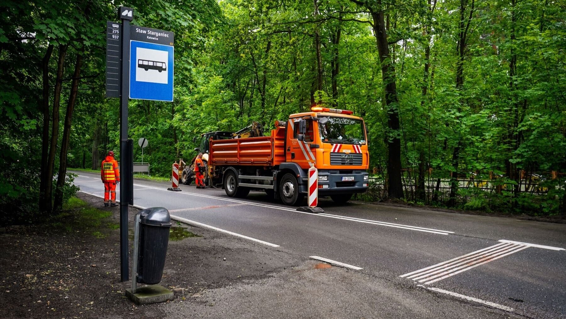 Starganiec nowe perony przystankowe