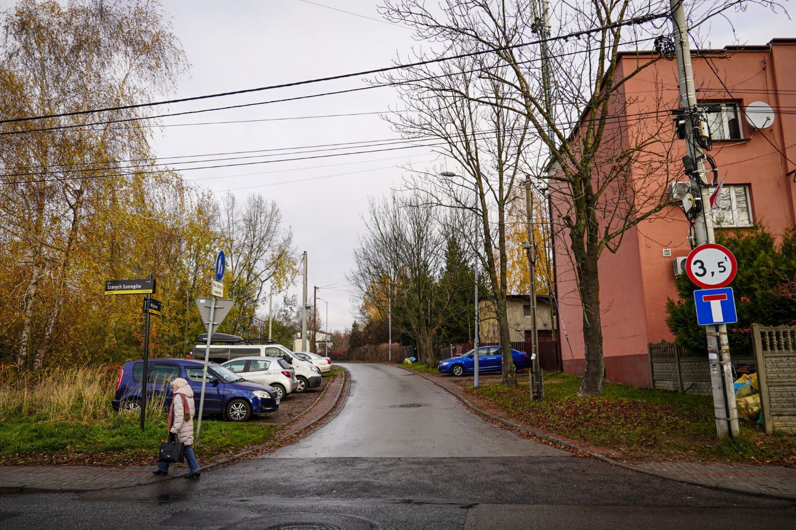 Skrzyżowanie ul. Wieżowej i Szarych Szeregów, Katowice